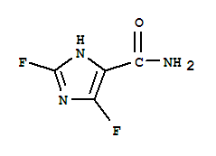 1H-imidazole-4-carboxamide,2,5-difluoro-(9ci)Structure,89676-63-1Structure 1H-imidazole-4-carboxamide,2,5-difluoro-(9ci) Structure,89676-63-1Structure