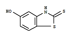 2(3H)-benzothiazolethione,5-hydroxy-(9ci)Structure,89677-89-4Structure 2(3H)-benzothiazolethione,5-hydroxy-(9ci) Structure,89677-89-4Structure
