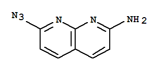 7-疊氮基-1,8-萘啶-2-胺結(jié)構(gòu)式_898258-02-1結(jié)構(gòu)式