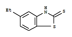 2(3H)-benzothiazolethione,5-ethyl-(9ci)Structure,90382-09-5Structure 2(3H)-benzothiazolethione,5-ethyl-(9ci) Structure,90382-09-5Structure