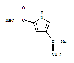 1H-pyrrole-2-carboxylicacid,4-(1-methylethenyl)-,methylester(9ci) Structure,90433-90-2Structure