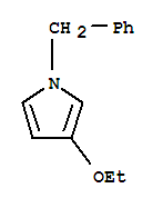 1H-pyrrole,3-ethoxy-1-(phenylmethyl)-(9ci) Structure,90968-46-0Structure