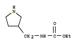 (9ci)-(3-吡咯烷甲基)-氨基甲酸乙酯結構式_91189-31-0結構式