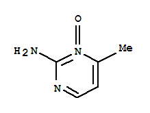2-Pyrimidinamine, 4-methyl-, 3-oxide (9ci) Structure,91233-73-7Structure