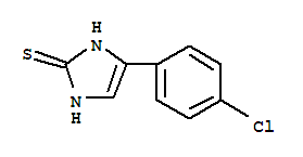 4-(4-Chloro-phenyl)-1,3-dihydro-imidazole-2-thione Structure,93103-18-5Structure