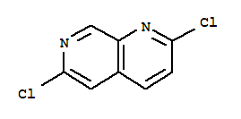 2,6-二氯-1,7-萘啶結(jié)構(gòu)式_93493-69-7結(jié)構(gòu)式