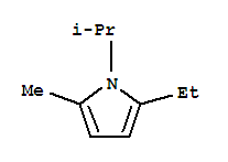 1H-pyrrole,2-ethyl-5-methyl-1-(1-methylethyl)-(9ci) Structure,93698-72-7Structure