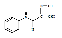 1H-benzimidazole-2-acetaldehyde,alpha-(hydroxyimino)-(9ci) Structure,95904-65-7Structure