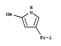 1H-pyrrole,2-methyl-4-(1-methylethyl)-(9ci) Structure,98425-66-2Structure