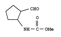 (6ci)-2-甲酰基-環(huán)戊烷氨基甲酸甲酯結(jié)構(gòu)式_98426-52-9結(jié)構(gòu)式