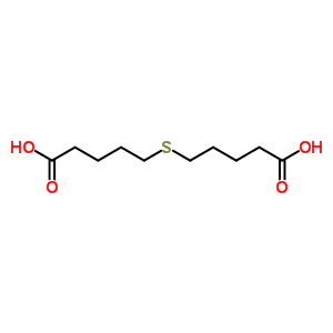 Pentanoic acid,5,5-thiobis-Structure,10341-17-0Structure Pentanoic acid,5,5-thiobis- Structure,10341-17-0Structure
