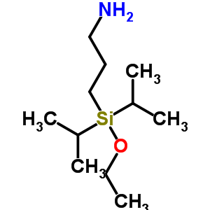 1-Propanamine, 3-[ethoxybis(1-methylethyl)silyl]- Structure,117559-36-1Structure