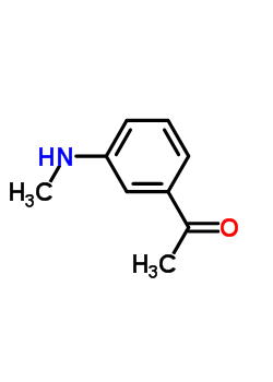 3-(N-甲基乙酰基)苯乙酮結(jié)構(gòu)式_130600-36-1結(jié)構(gòu)式