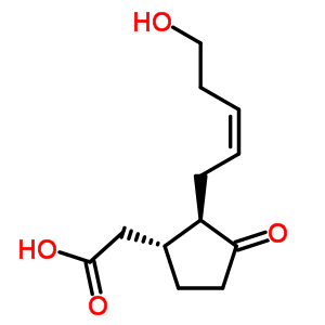 12-Hydroxyjasmonic acidStructure,140631-27-2Structure 12-Hydroxyjasmonic acid Structure,140631-27-2Structure