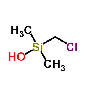 Chloromethyl-hydroxy-dimethyl-silaneStructure,18191-32-7Structure Chloromethyl-hydroxy-dimethyl-silane Structure,18191-32-7Structure