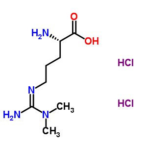 Ng,ng-二甲基精氨酸雙鹽酸鹽結(jié)構(gòu)式_220805-22-1結(jié)構(gòu)式
