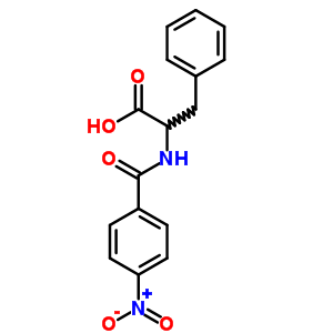 N-(4-硝基苯甲酰基)-L-苯基丙氨酸結(jié)構(gòu)式_24758-96-1結(jié)構(gòu)式