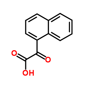 1-萘甲酰基甲酸結(jié)構(gòu)式_26153-26-4結(jié)構(gòu)式
