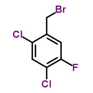 2,4-Dichloro-5-fluorobenzyl bromide Structure,261763-27-3Structure