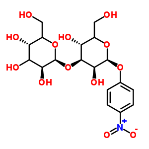 4-Nitrophenyl 3-o-(β-d-glucopyranosyl)-β-d-glucopyranosideStructure,26255-70-9Structure 4-Nitrophenyl 3-o-(β-d-glucopyranosyl)-β-d-glucopyranoside Structure,26255-70-9Structure