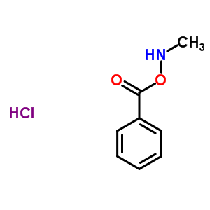 N-甲基-O-苯甲?；u胺鹽酸鹽結(jié)構(gòu)式_27130-46-7結(jié)構(gòu)式