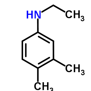N-乙基-3,4-二甲基苯胺結構式_27285-20-7結構式