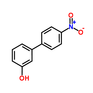 4-硝基-3-聯(lián)苯醇結(jié)構(gòu)式_28023-89-4結(jié)構(gòu)式