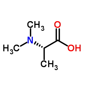 NN-二甲基-L-丙氨酸結(jié)構(gòu)式_2812-31-9結(jié)構(gòu)式