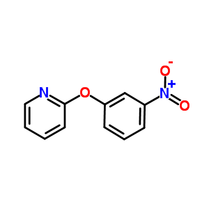 2-(3-硝基苯氧基)吡啶結(jié)構(gòu)式_28355-48-8結(jié)構(gòu)式