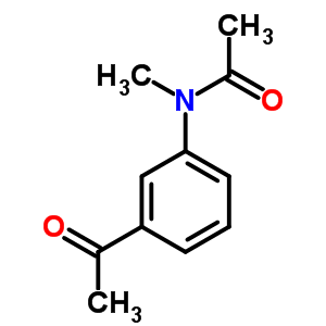 N-(3-乙?；交?-n-甲基乙酰胺結(jié)構(gòu)式_325715-13-7結(jié)構(gòu)式