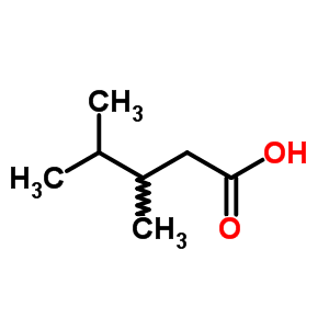 Pentanoic acid,3,4-dimethyl-Structure,3302-06-5Structure Pentanoic acid,3,4-dimethyl- Structure,3302-06-5Structure