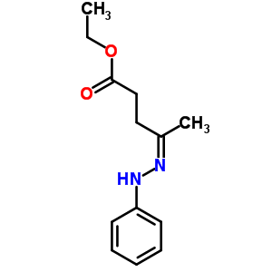Ethyl (4e)-4-(phenylhydrazinylidene)pentanoateStructure,3397-38-4Structure Ethyl (4e)-4-(phenylhydrazinylidene)pentanoate Structure,3397-38-4Structure