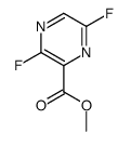 3,6-Difluoro-pyrazine-2-carboxylic acid methyl ester Structure,356783-26-1Structure