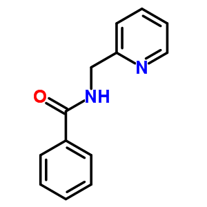 N-(2-吡啶甲基)苯甲酰胺結(jié)構(gòu)式_35854-47-8結(jié)構(gòu)式