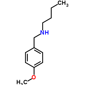 N-(4-甲氧基芐基)-1-丁胺結(jié)構(gòu)式_3910-58-5結(jié)構(gòu)式