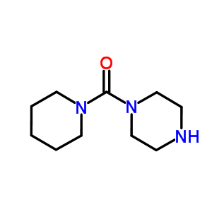 哌嗪-1-哌啶-1-甲酮結(jié)構(gòu)式_41340-88-9結(jié)構(gòu)式