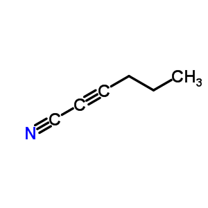 2-HexynenitrileStructure,41727-22-4Structure 2-Hexynenitrile Structure,41727-22-4Structure