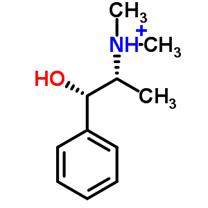 (+)-N-甲基麻黃堿結(jié)構(gòu)式_42151-56-4結(jié)構(gòu)式
