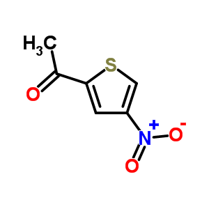1-(4-硝基-2-噻吩)-乙酮結構式_42791-51-5結構式