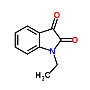 1-Ethyl-1h-indole-2,3-dioneStructure,4290-94-2Structure 1-Ethyl-1h-indole-2,3-dione Structure,4290-94-2Structure