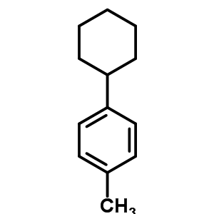 1-環(huán)己基-4-甲苯結構式_4501-36-4結構式