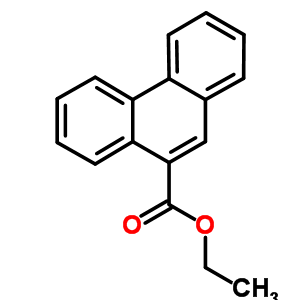 Ethyl，9-phenanthrenecarboxylic acid Structure,4895-92-5Structure
