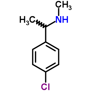 N-[1-(4-氯苯基)乙基]-n-甲胺結(jié)構(gòu)式_51586-23-3結(jié)構(gòu)式