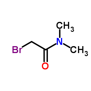 N,N-二甲基-溴乙酰胺結(jié)構(gòu)式_5468-77-9結(jié)構(gòu)式