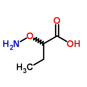 Butanoic acid,2-(aminooxy)-, hydrochloride (1:1)Structure,54716-30-2Structure Butanoic acid,2-(aminooxy)-, hydrochloride (1:1) Structure,54716-30-2Structure