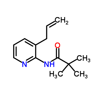 N-(3-烯丙基吡啶-2-基)-2,2-二甲基丙酰胺結構式_551950-43-7結構式