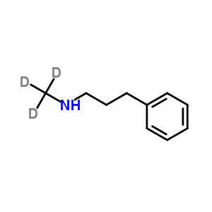 N-(甲基-d3)-3-苯基丙胺結(jié)構(gòu)式_55469-88-0結(jié)構(gòu)式