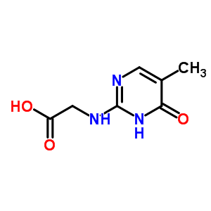 Glycine, n-(1,4-dihydro-5-methyl-4-oxo-2-pyrimidinyl)-(9ci)Structure,55684-46-3Structure Glycine, n-(1,4-dihydro-5-methyl-4-oxo-2-pyrimidinyl)-(9ci) Structure,55684-46-3Structure