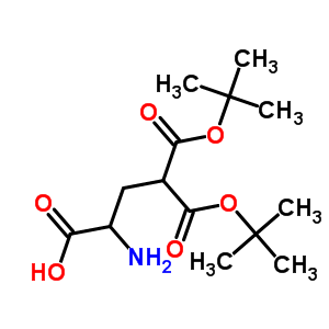 gamma-羧基谷氨酸gamma,gamma-二叔丁酯結(jié)構(gòu)式_56877-44-2結(jié)構(gòu)式