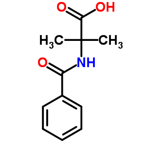 N-苯甲?；?2-甲基丙氨酸結(jié)構(gòu)式_57224-51-8結(jié)構(gòu)式